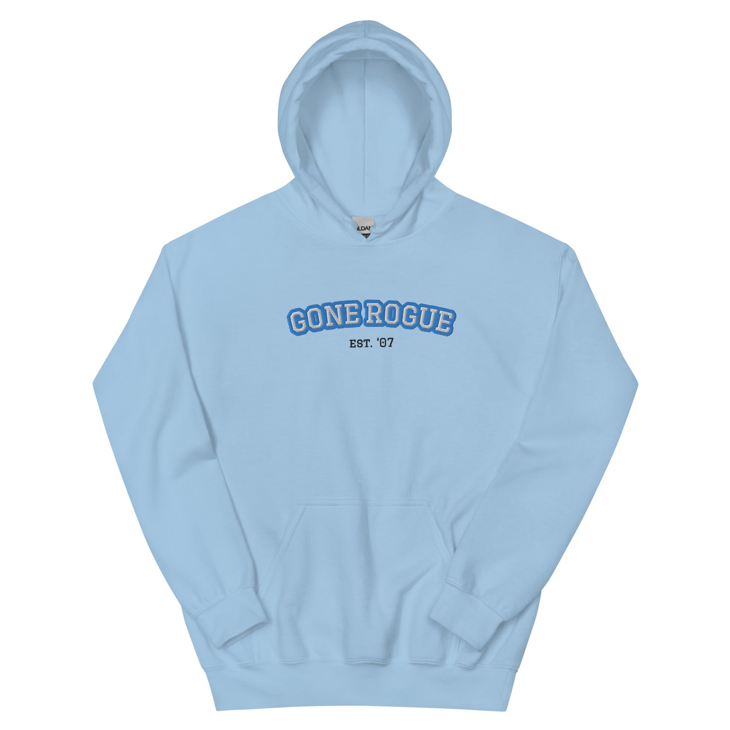 Baby Blue College Hoodie