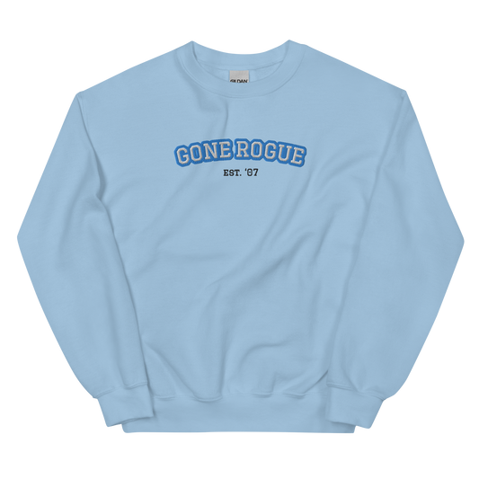 Baby Blue College Crewneck