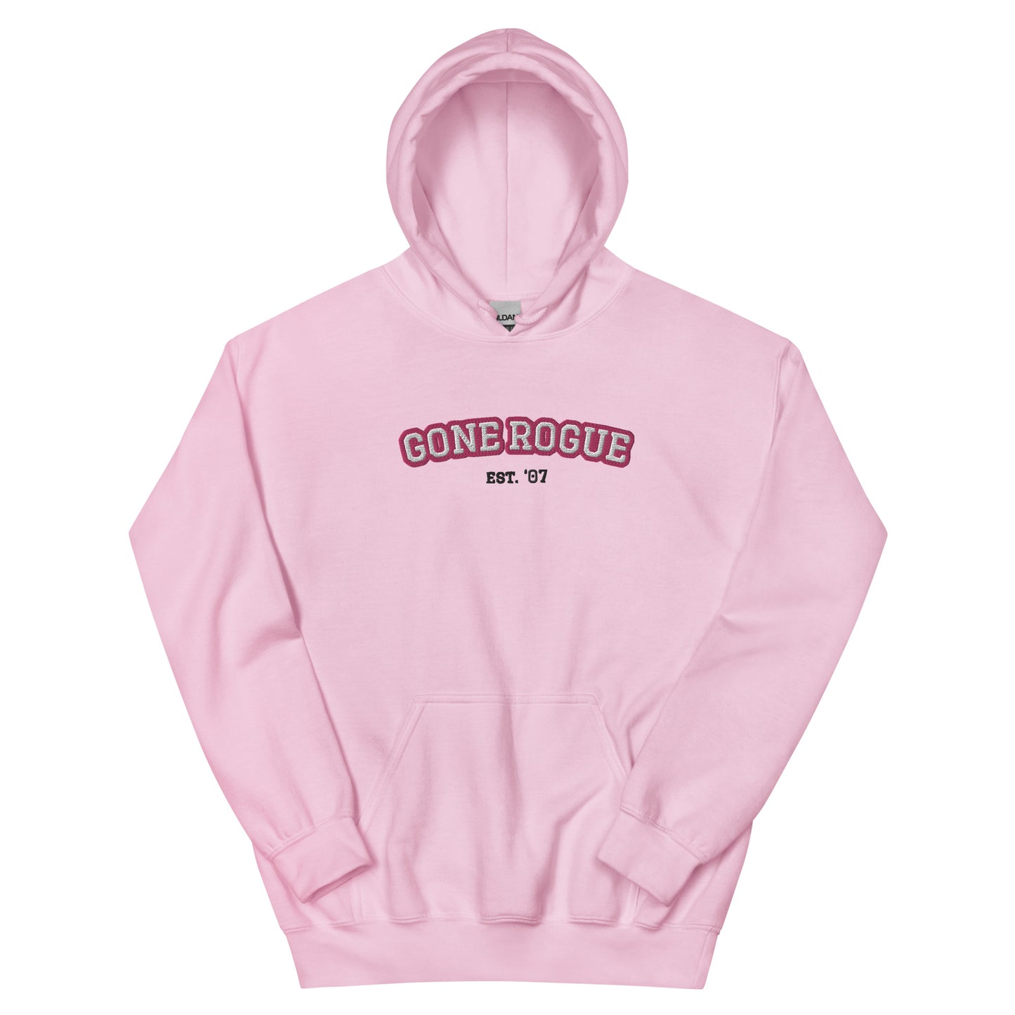 Pink College Hoodie